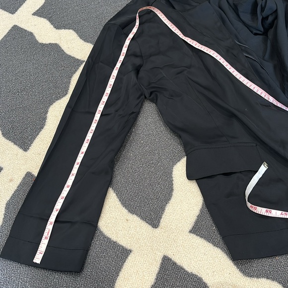 🎁NWT Melrose & Market Sheen boy fit Rayon Black Blazer size medium - Picture 7 of 11